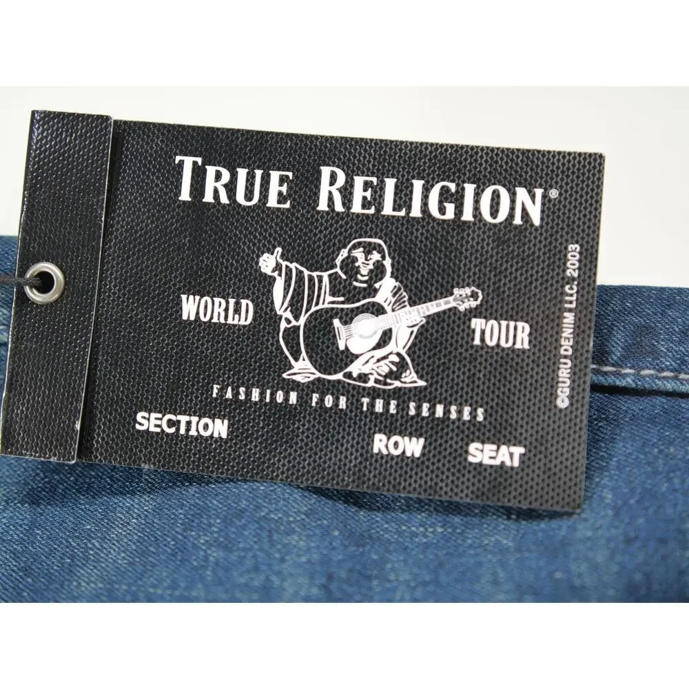 True Religion Rocco‎ No Flap Relaxed Skinny Jeans 40 Stretch $149 GGJD LAST CALL
